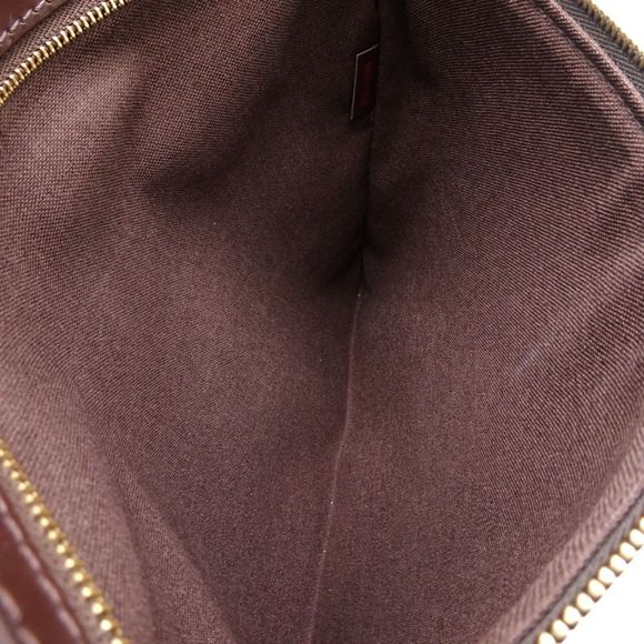 LOUIS VUITTON Louis Vuitton Damier Pochette Bosphore N51111 Shoulder Bag Eben... - Picture 9 of 10